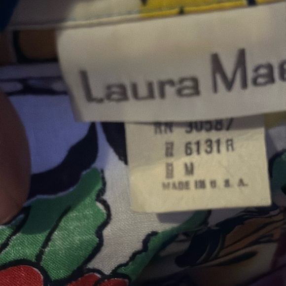 Vintage 70s Laura Mae Hawaiian Pinup Girl  Button-Up Top Size Medium - Picture 2 of 10